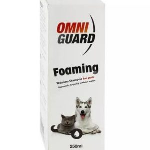 Omni Guard Foaming 250ml Waterless shampoo for Cats & Dogs